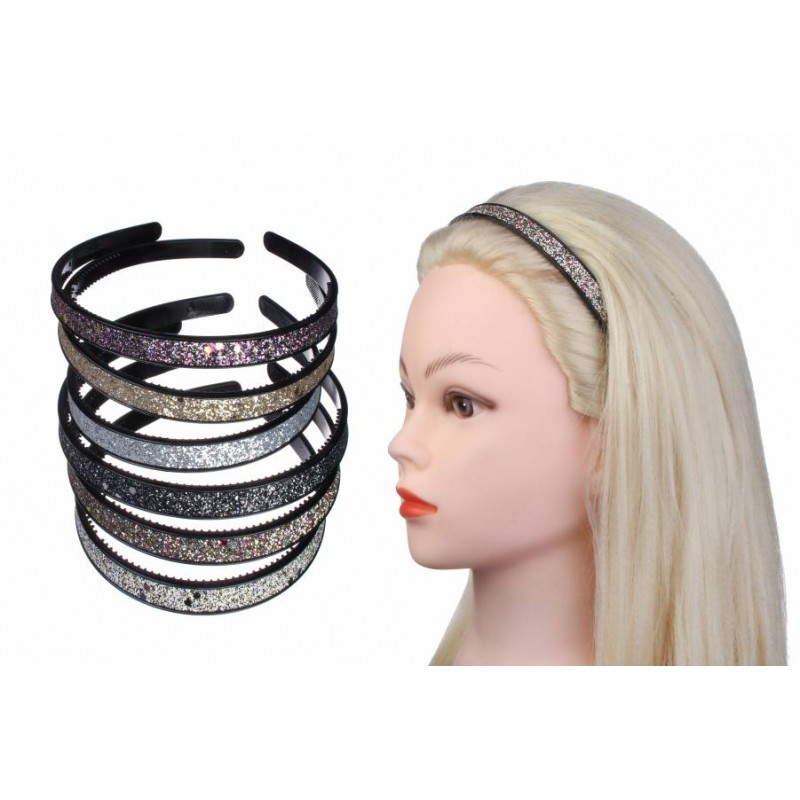 Ободок пластиковый 1см 1-185768