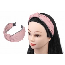 Ободок-чалма розовый 1-187687