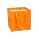 Пакет картонный (20*20*20см) оранжевый 3123-9037