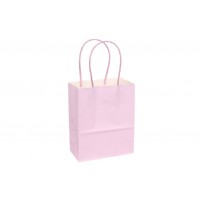Пакет крафт однотонный вертикальный (15*12*6см) 120г/м² сиреневый 3123-8467