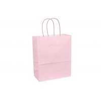 Пакет крафт однотонный вертикальный (27*22*11см) 120г/м² сиреневый 3123-8603