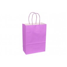 Пакет крафт однотонный вертикальный (22*16*8см) 120г/м² фиолетовый 3123-8344