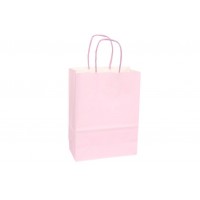 Пакет крафт однотонный вертикальный (22*16*8см) 120г/м² сиреневый 3123-8320