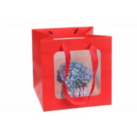 Плайм пакет красный  (15*15*15см) 31-12304