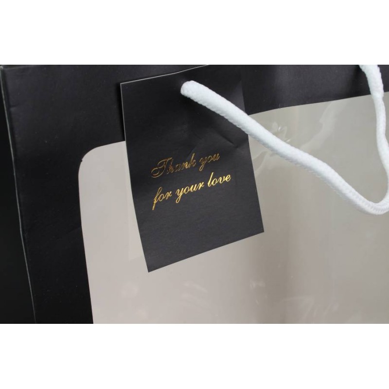 Плайм пакет черный  (25*18*35см) 31-12434