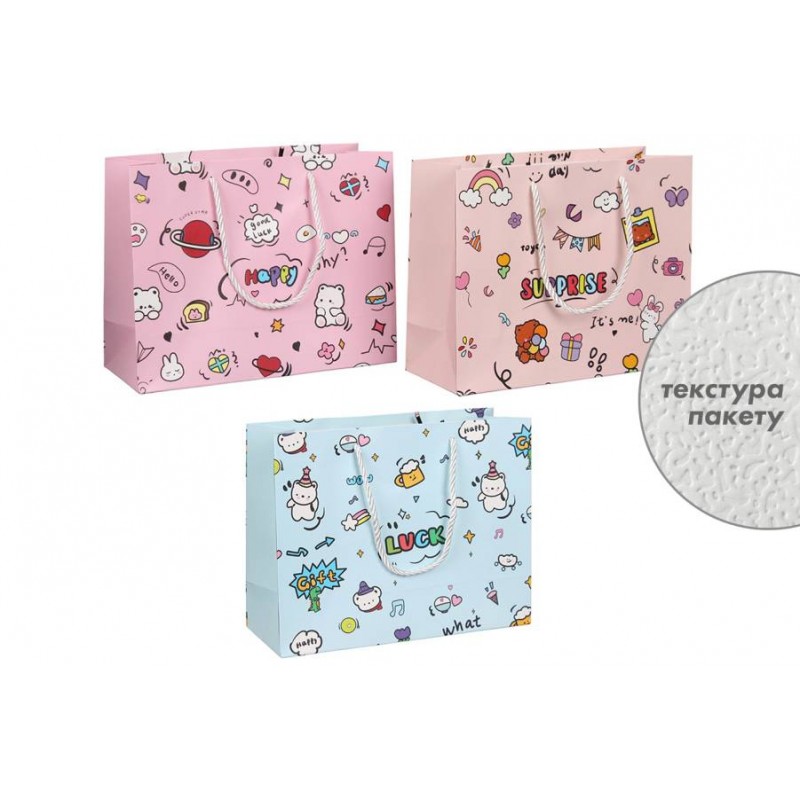 Подарочный пакет (25,4*20*9,5см) 3123-11061