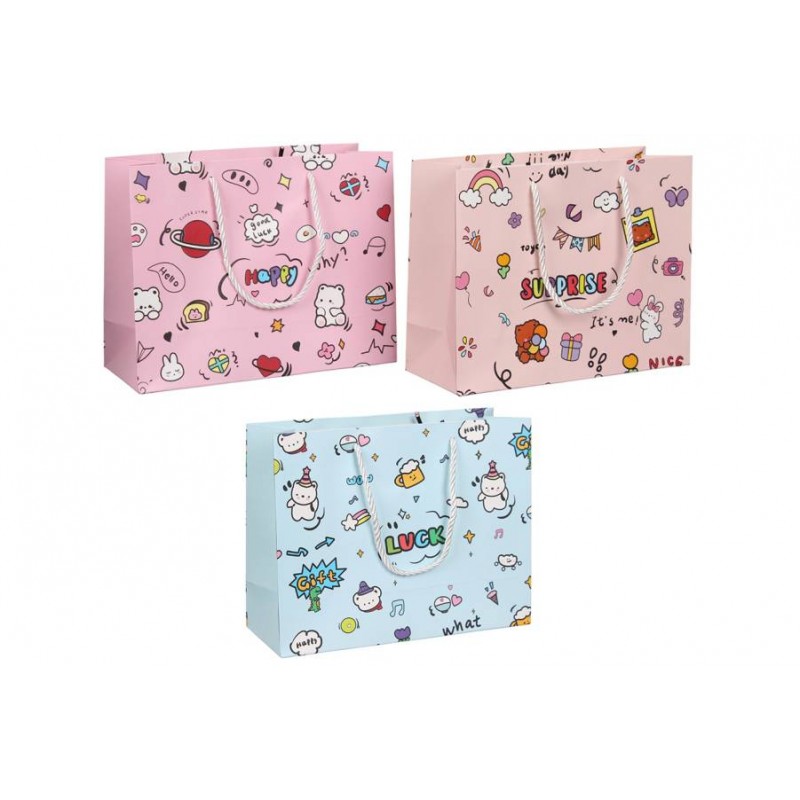 Подарочный пакет (25,4*20*9,5см) 3123-11061