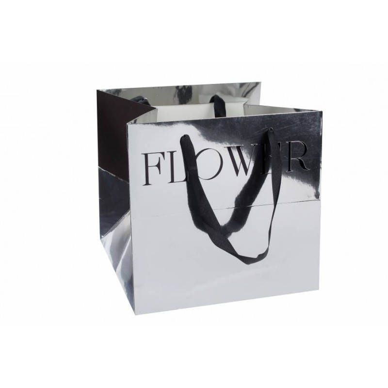 Пакет для цветов зеркальный (28х28х28см) 31-12519