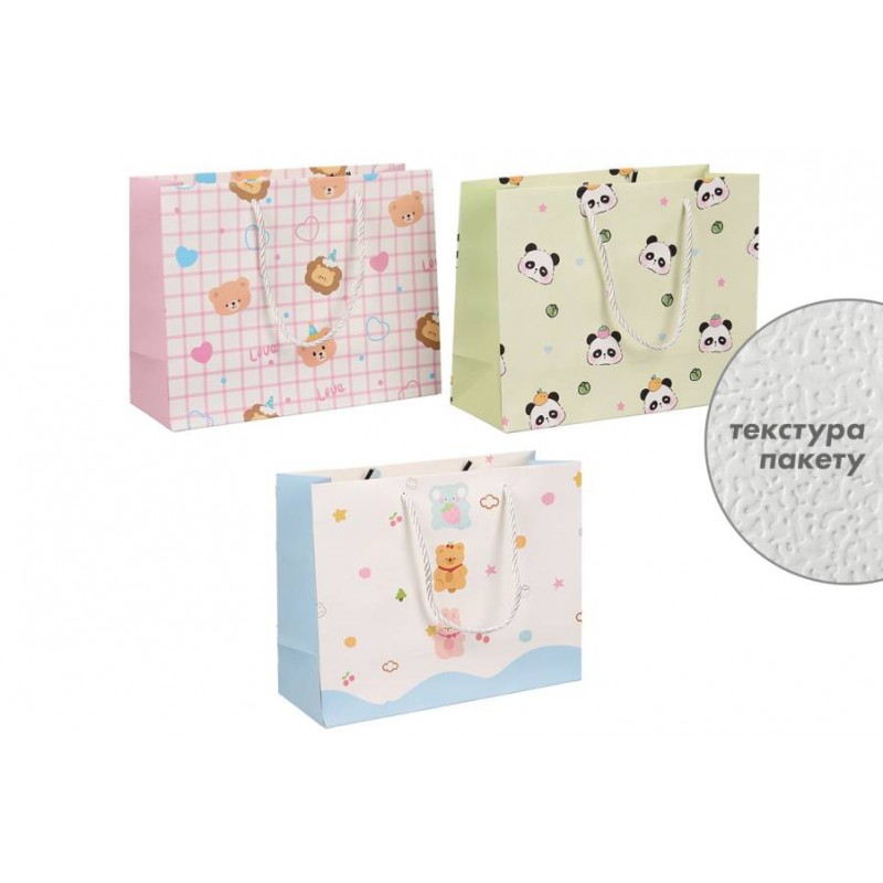Подарочный пакет (25,4*20*9,5см) 3123-11092
