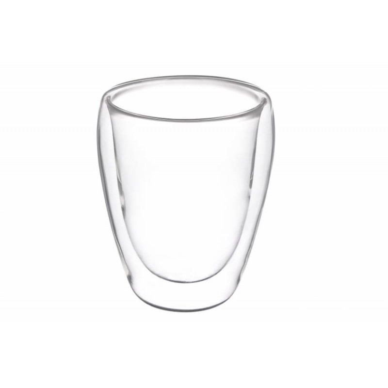 Стакан стеклянный с двойным дном  200ml 671-033