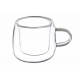Чашка стеклянная с двойным дном 80ml 671-002