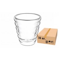 Стакан стеклянный с двойным дном  200ml 671-156