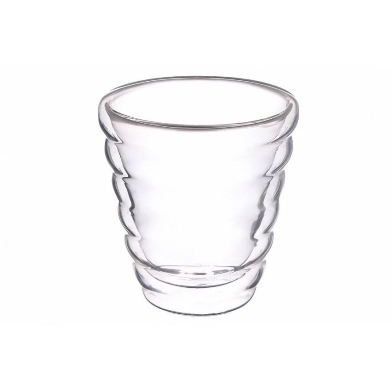 Стакан стеклянный с двойным дном  200ml 671-156