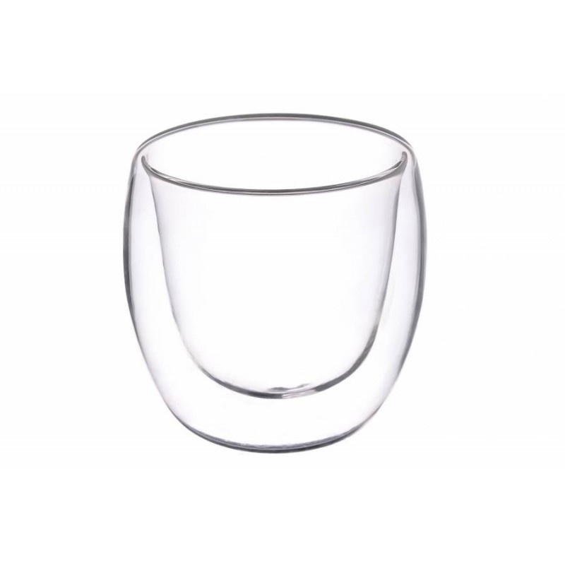 Стакан стеклянный с двойным дном  150ml 671-163