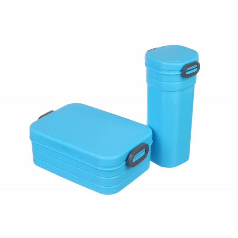 Ланч-бокс с голубой бутылкой 920ml + 589ml 64-21-540