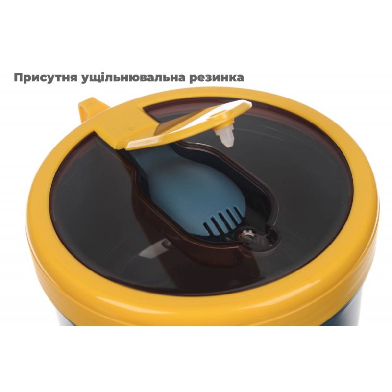 Ланч-бокс 850ml синий (18×14.5×9.6см) 64-21-1509