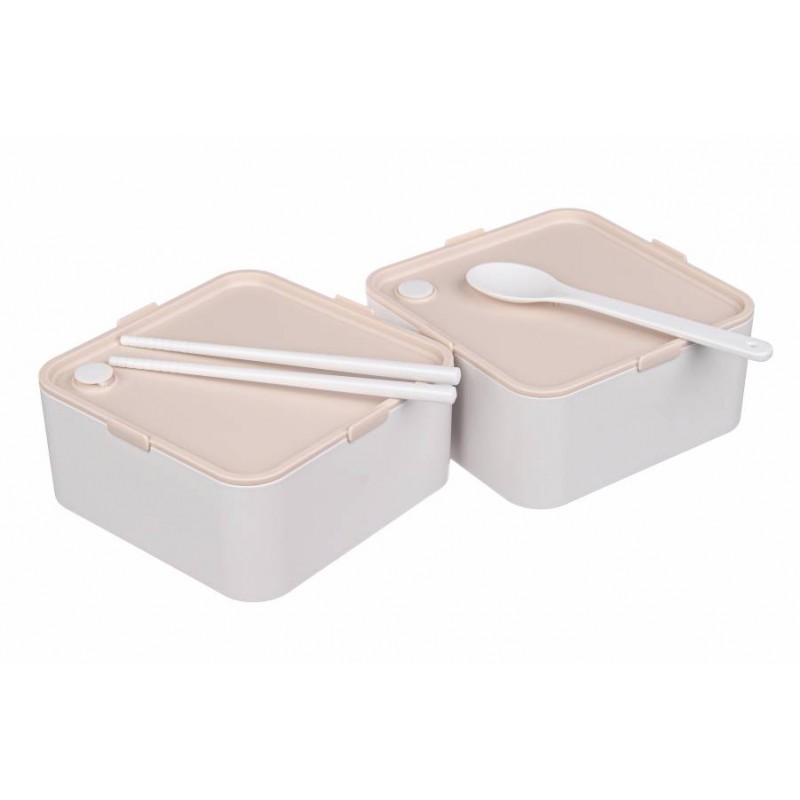 Ланч бокс бежевый 1400ml 64-21-816