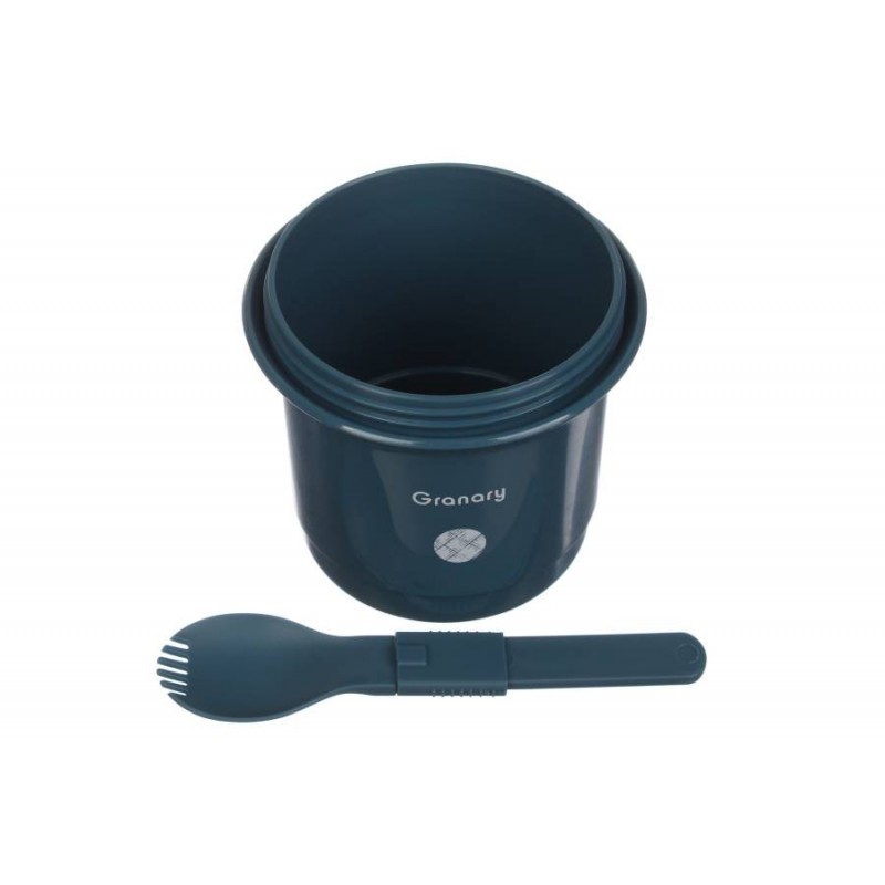 Ланч-бокс 550ml синий (11.2×11.2×12.2см) 64-21-1479