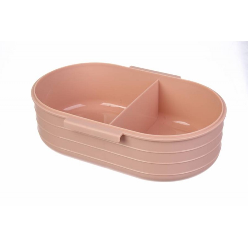 Ланч-бокс розовый 1000ml 64-21-236