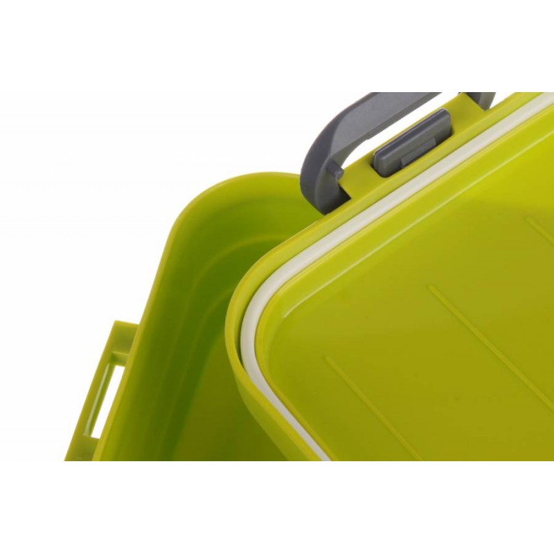 Ланч-бокс с бутылкой зеленый 920ml + 589ml 64-21-533