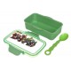 Ланч-бокс + бутылка зеленый (16,5*9,5см+14*5см) 64-21-1868