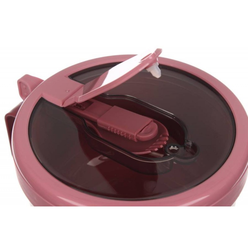 Ланч-бокс 850ml бордо (18×14.5×9.6см) 64-21-1516