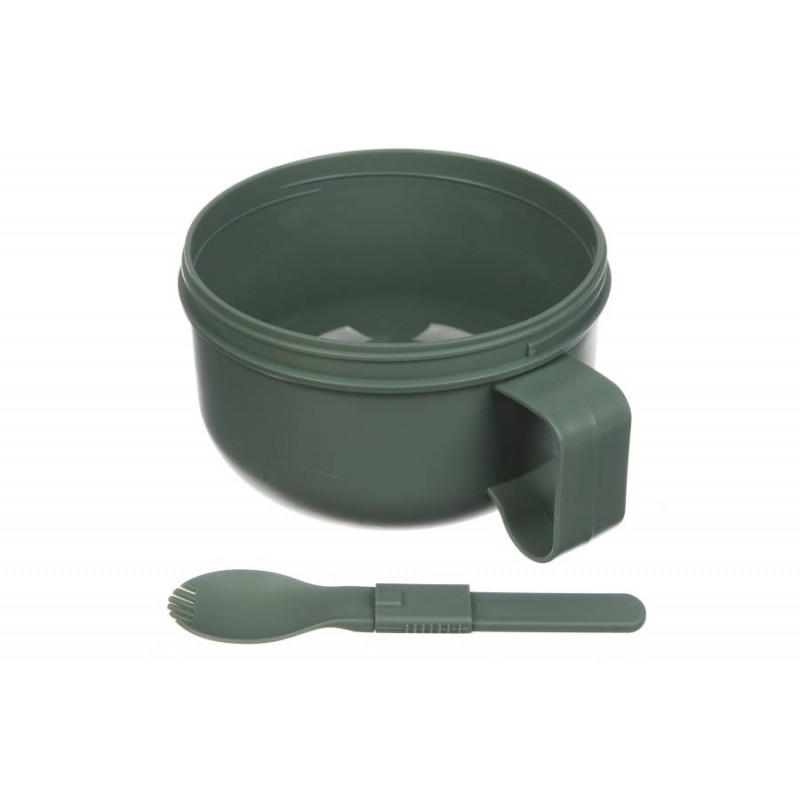 Ланч-бокс 850ml зеленый (18×14.5×9.6см) 64-21-1493