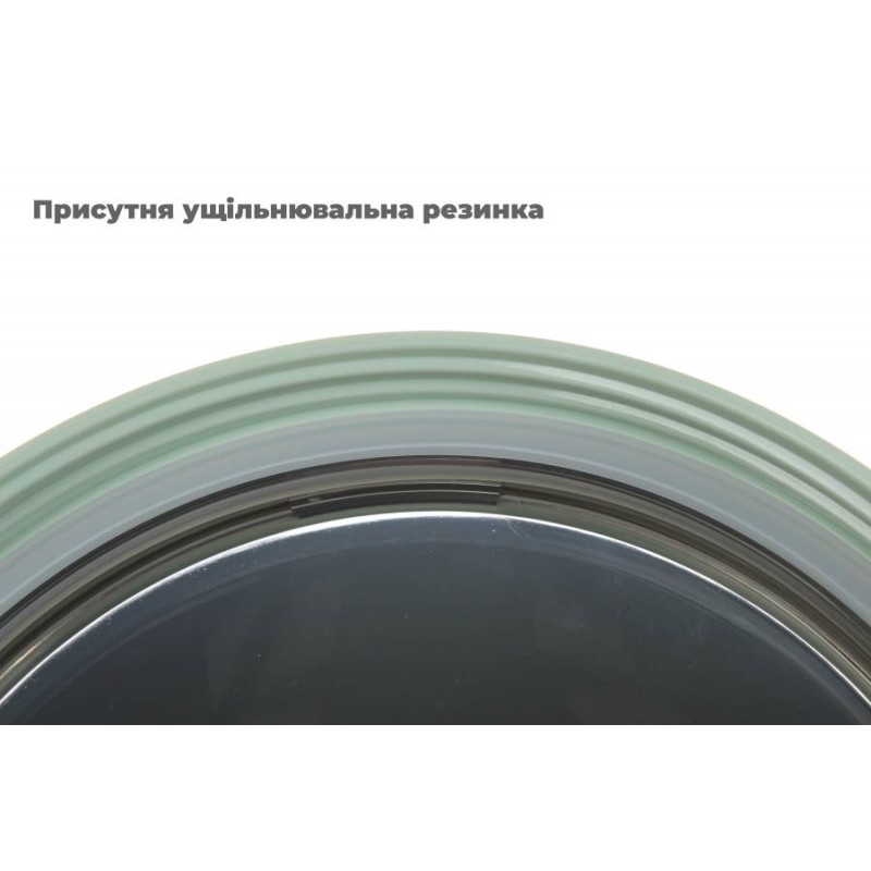 Ланч-бокс 850ml зеленый (18×14.5×9.6см) 64-21-1493