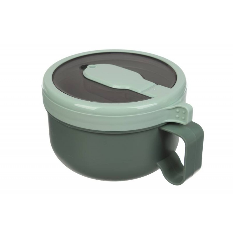 Ланч-бокс 850ml зеленый (18×14.5×9.6см) 64-21-1493