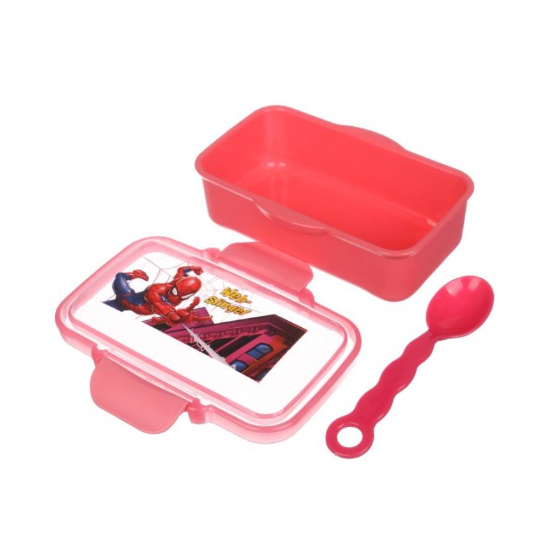 Ланч-бокс + бутылка красный (16,5*9,5см+14*5см) 64-21-1899