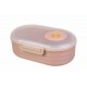 Ланч-бокс розовый 1000ml 64-21-236