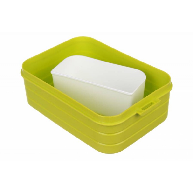 Ланч-бокс с зеленой бутылкой 920ml + 589m 64-21-595