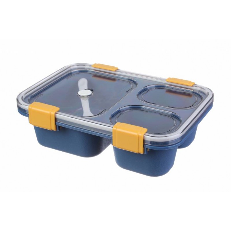 Ланч-бокс синий 850ml 6401-818