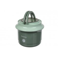 Ланч-бокс 1150ml+350ml зеленый (16.2×16.2×13.9см) 64-21-1431