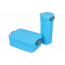 Ланч-бокс с голубой бутылкой 920ml + 589m 64-21-601