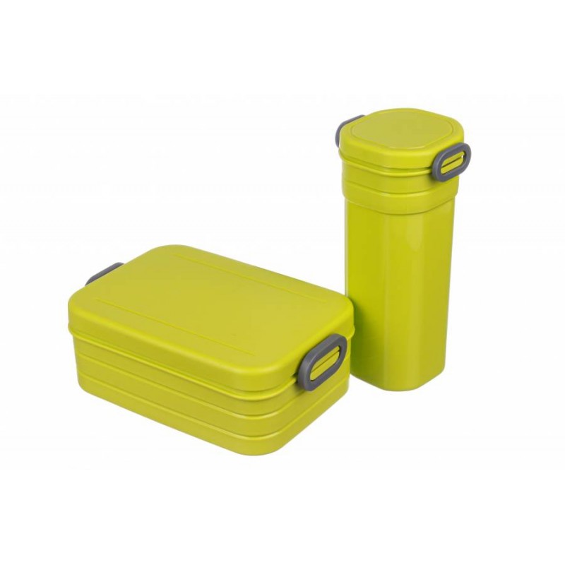 Ланч-бокс с зеленой бутылкой 920ml + 589m 64-21-595