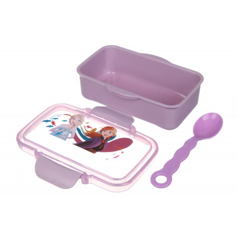 Ланч-бокс + бутылка сиреневый (16,5*9,5см+14*5см) 64-21-1875