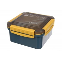 Ланч-бокс 1500ml синий (17.5×17.5×9.8см) 64-21-1714