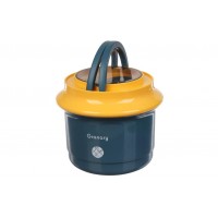 Ланч-бокс 1150ml+350ml синий (16.2×16.2×13.9см) 64-21-1448