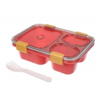 Ланч-бокс розовый 850ml 6401-825