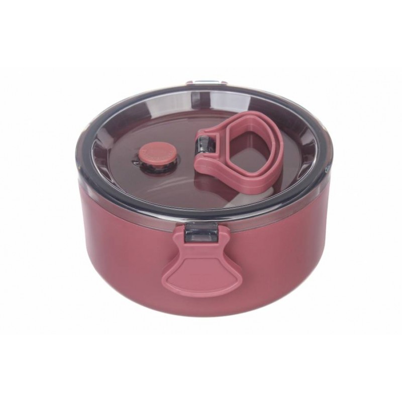 Ланч-бокс розовый 6401-887