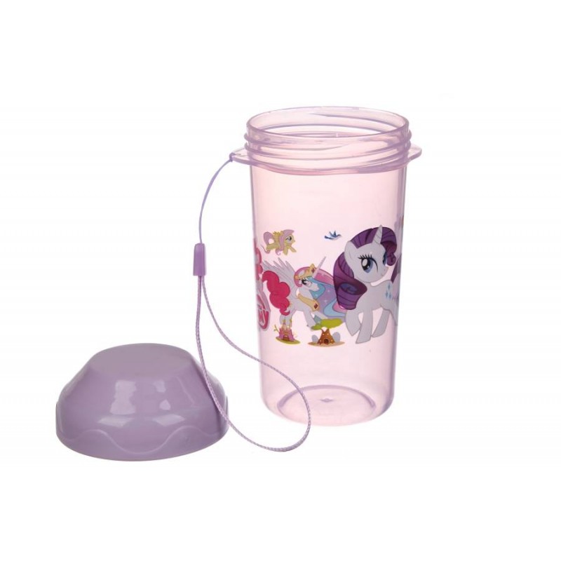 Ланч-бокс + бутылка фиолетовый (16,5*9,5см+14*5см) 64-21-1882