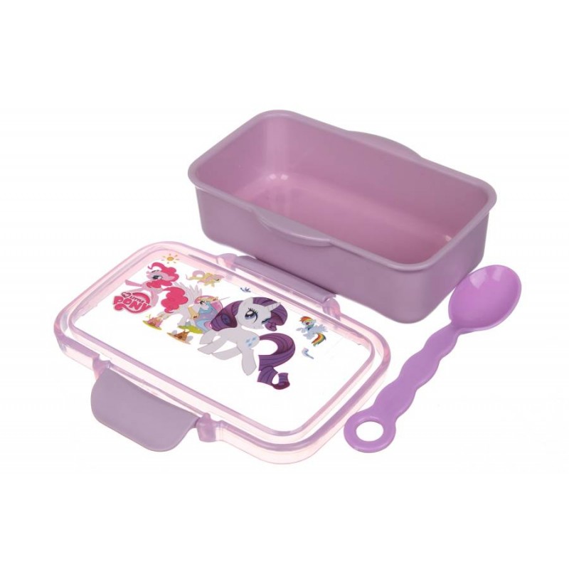 Ланч-бокс + бутылка фиолетовый (16,5*9,5см+14*5см) 64-21-1882