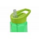 Бутылка спортивная пластиковая  зеленая (царапины на бутылки) 800ml 67-232