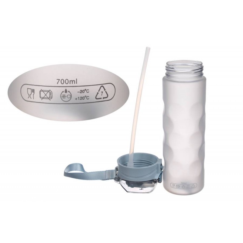 Бутылка спорт пластик (YY-237) 700мл 67-5459