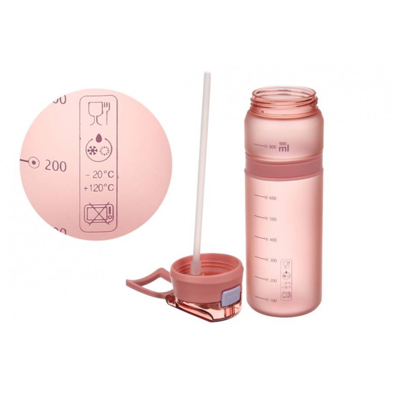 Бутылка спорт пластик (YY-365) 900мл 67-5367