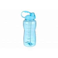Бутылка спортивная пластиковая голубая 3000ml 67-034