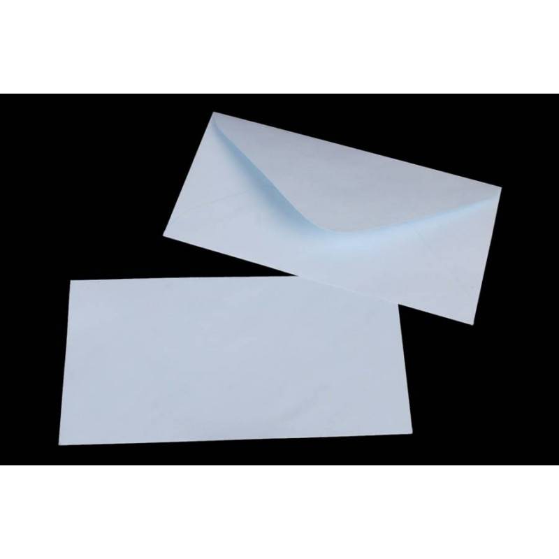 Конверт (21,9*11,1см) (голубой) 5-86115