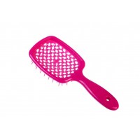 Расческа супербраш (20,5х8,5см) глянцевая малиновая 1-216578