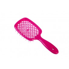 Расческа супербраш (20,5х8,5см) глянцевая малиновая 1-216578